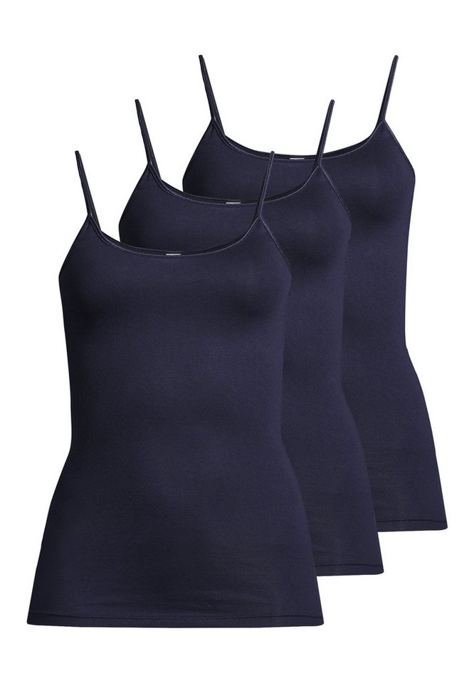 conta Unterhemd 3er Pack Modal (Spar-Set, 3-St) Spaghetti Top - Atmungsaktiv - Elastisches Material von conta