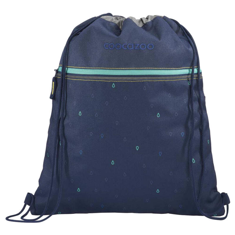 coocazoo - Coocazoo Gym Bag Turnbeutel happy raindrops Blau von coocazoo