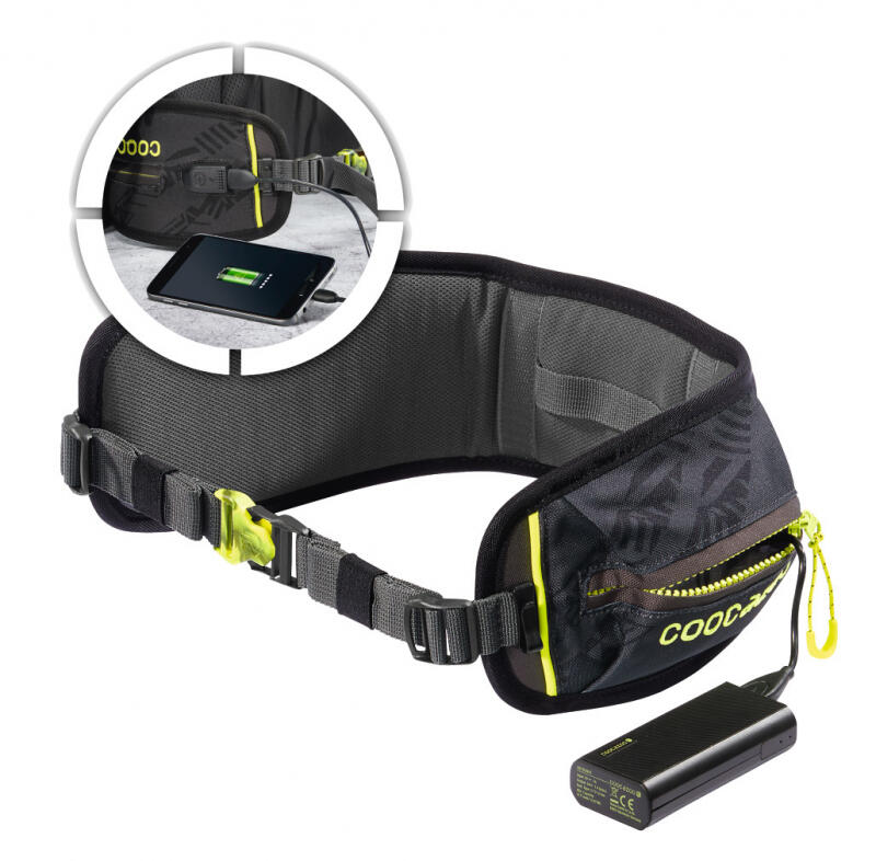 coocazoo - Coocazoo Power Pack Hüftgurt TecCheck black Schwarz von coocazoo