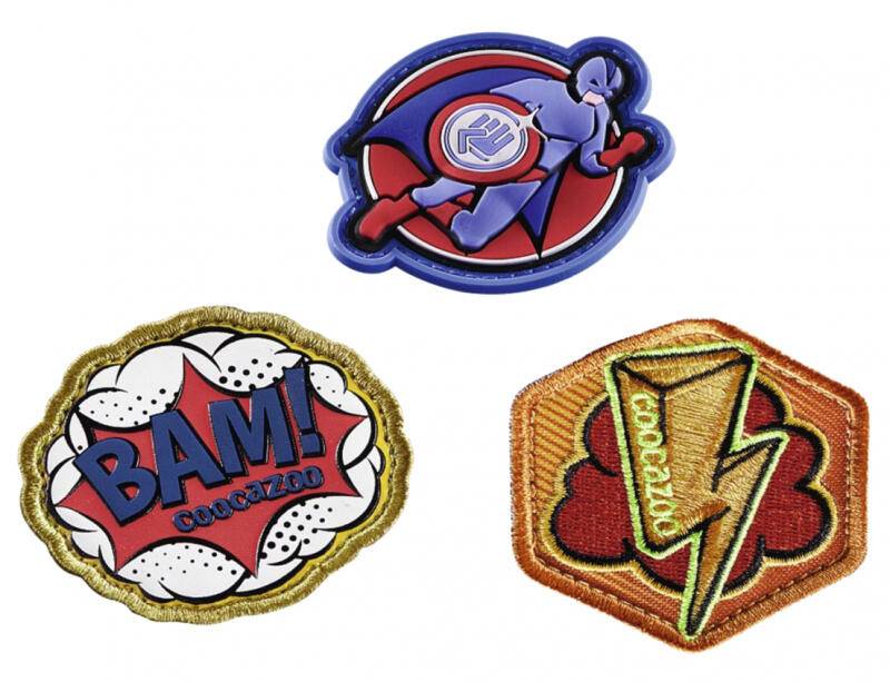 coocazoo - Coocazoo StyleTyle Patches-Set Superhero Multicolor von coocazoo