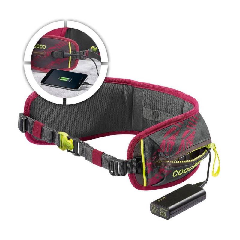 coocazoo - Country Gürteltasche Hüftgurt Mit Power Pack Berry Brombeer von coocazoo