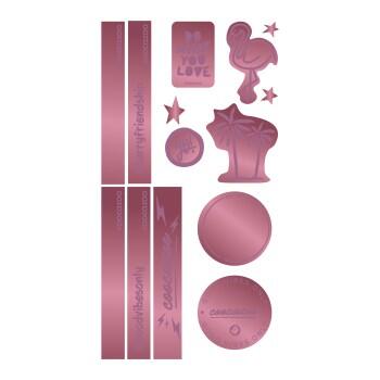 coocazoo - Reflektierendes Sticker-Set Berry von coocazoo