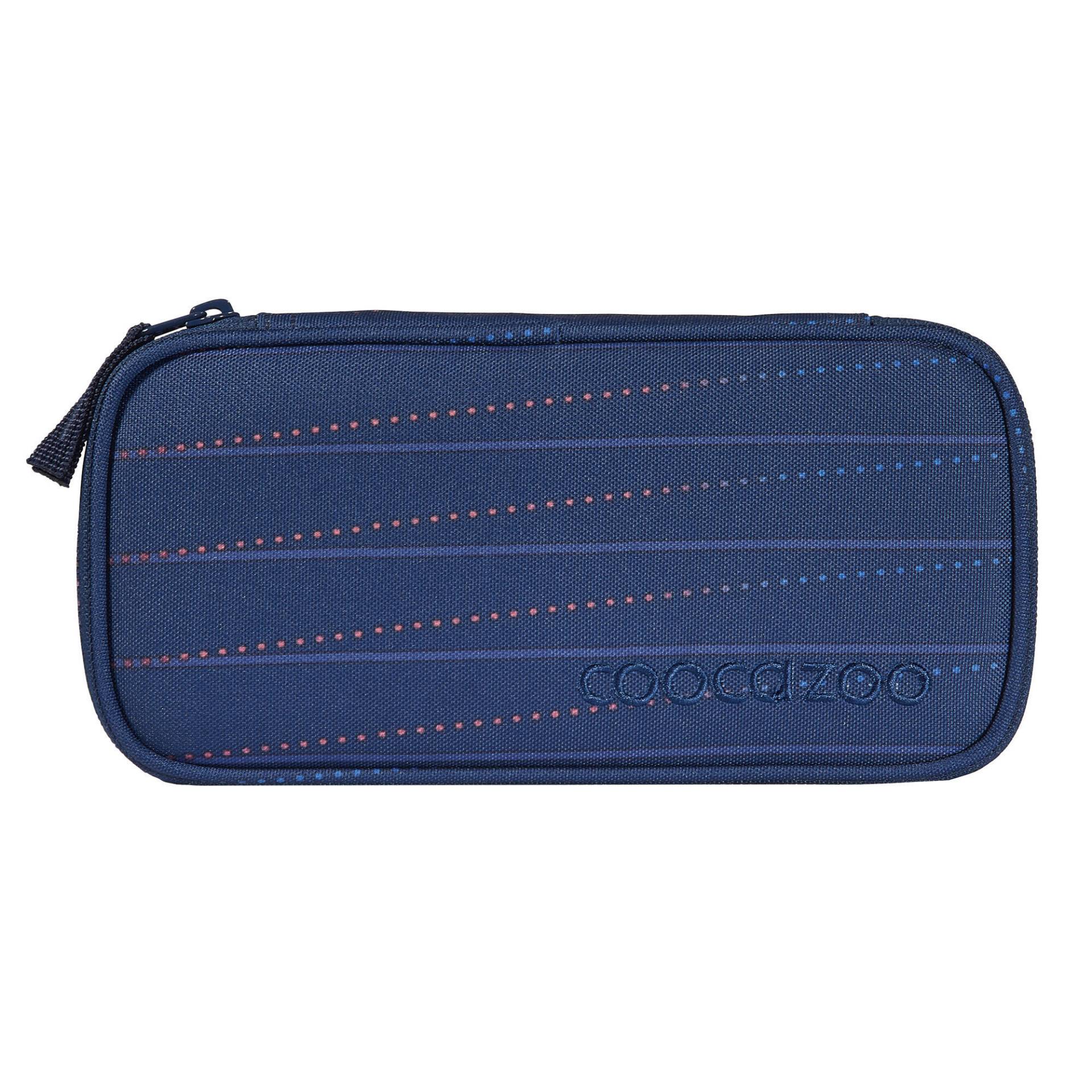 coocazoo - Schlampermäppchen, Diamond Lines Dunkelblau von coocazoo