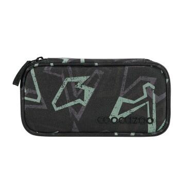 coocazoo - Schlampermäppchen, Reflective Graffiti schwarz/grün von coocazoo