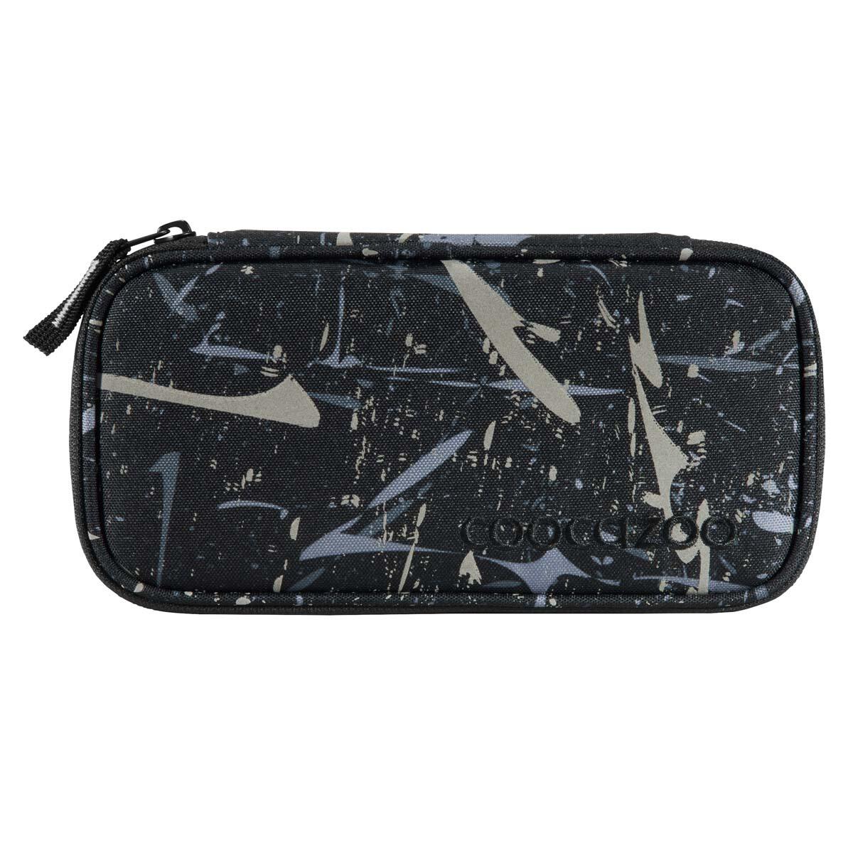 coocazoo - Schlampermäppchen, Reflective Splash schwarz/schwarz von coocazoo
