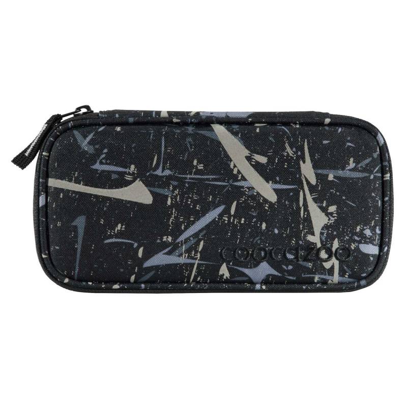 coocazoo - Schlampermäppchen, Reflective Splash schwarz/schwarz von coocazoo