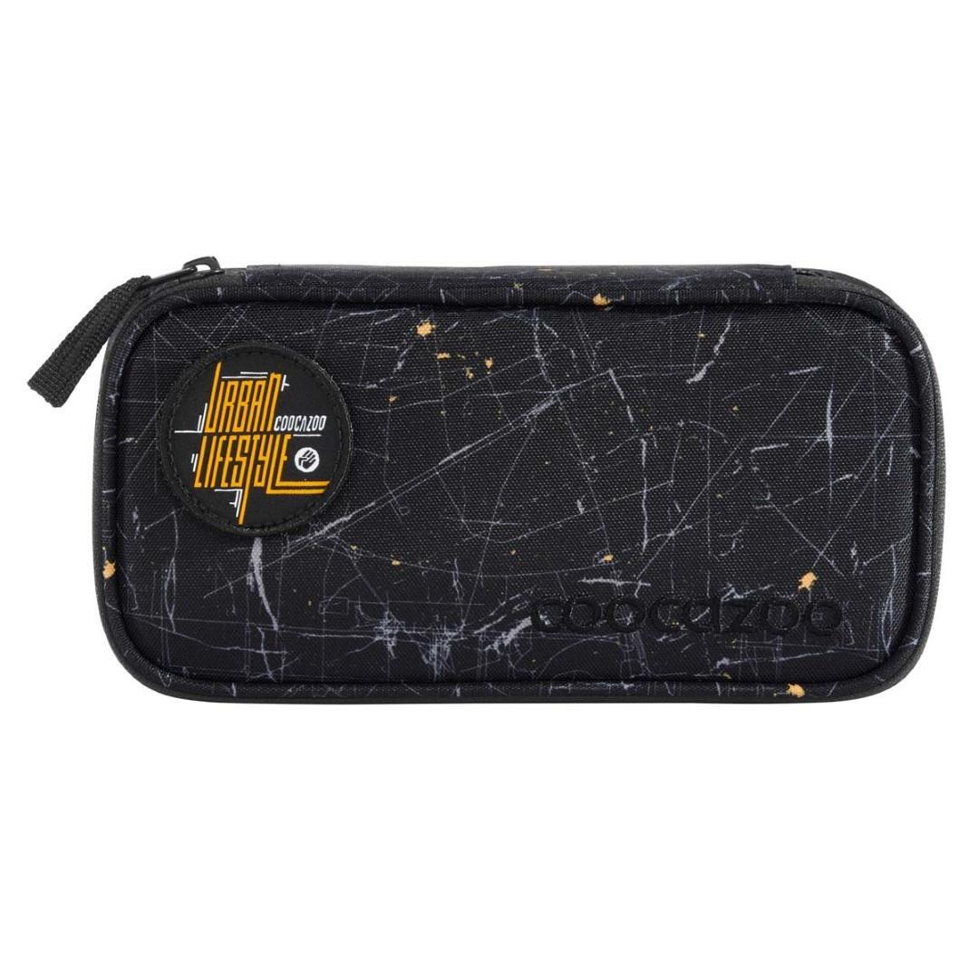 coocazoo - Schlampermäppchen, Urban Metro schwarz/schwarz von coocazoo