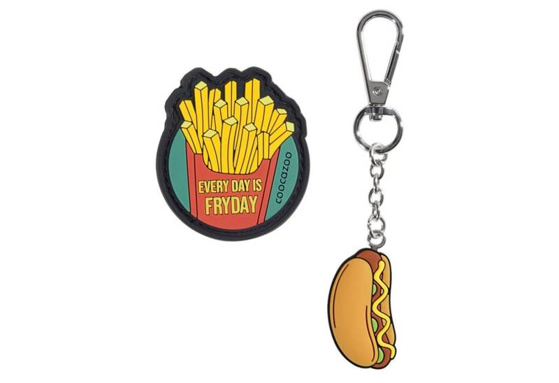 coocazoo Schulranzen Colour Up-Set Style- und Sammel-Set 2tlg. (Fast Food) von coocazoo