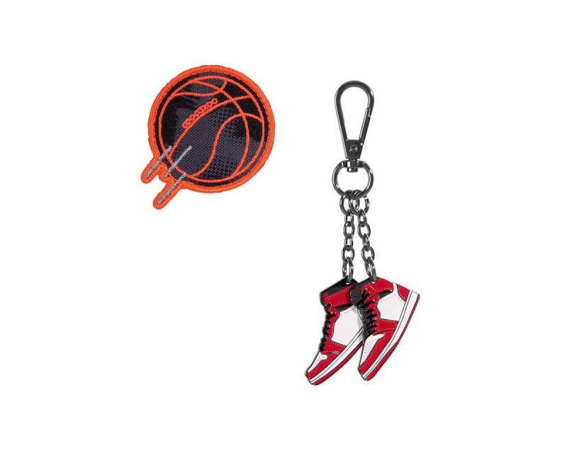 coocazoo Schulranzen Coocazoo COLOUR-UP Set, Jump & Dunk Basketball Turnschuhe Sneaker von coocazoo