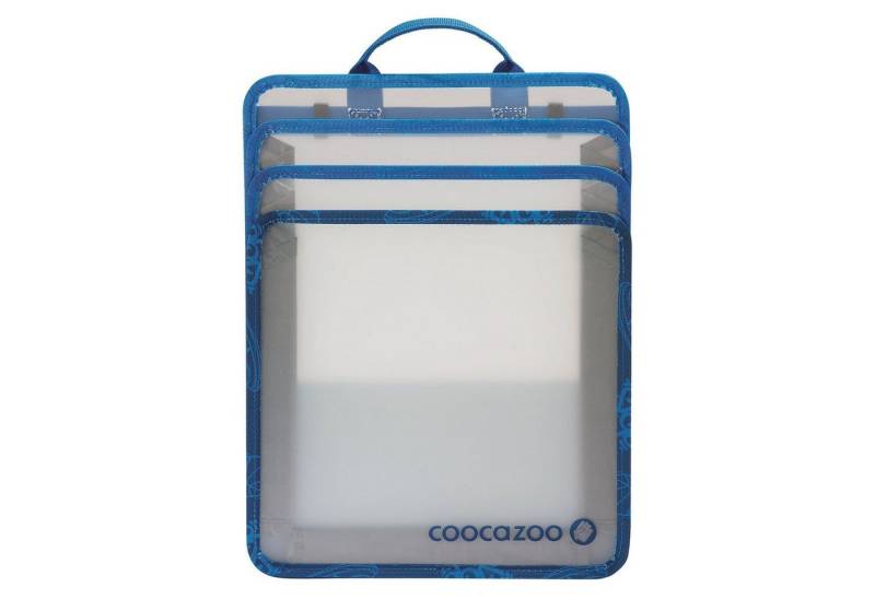 coocazoo Schulranzen Faltbare Heftbox Blau (1 Stück), Bücherbox DIN A4 von coocazoo