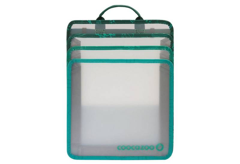coocazoo Schulranzen Faltbare Heftbox Fresh Mint (1 Stück), Bücherbox DIN A4 von coocazoo