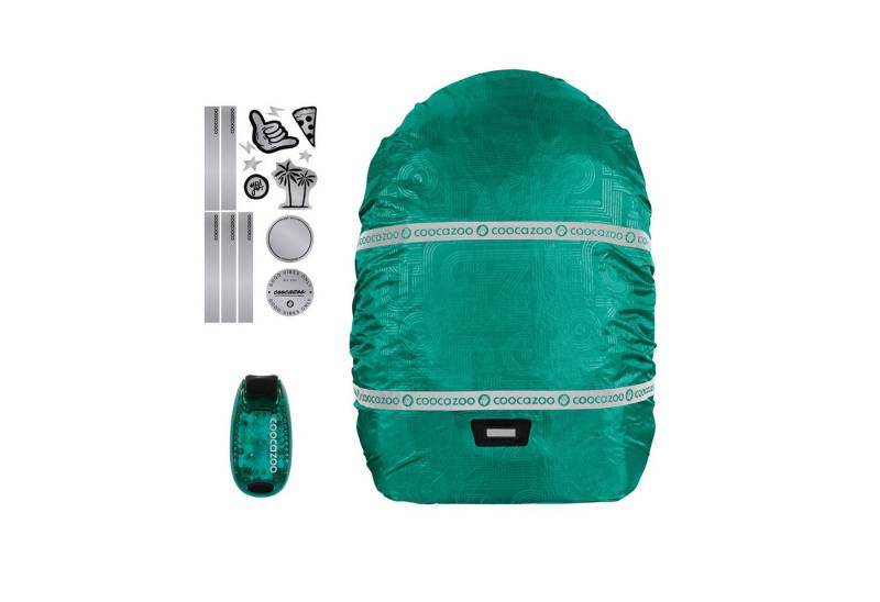 coocazoo Schulranzen Regen- und Sicherheits-Set, 3-teilig (3-tlg) von coocazoo