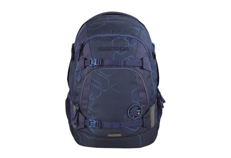 coocazoo Schulranzen Schulrucksack MATE Blue Motion (1 Stück), ergonomisch, reflektiert, Körpergröße: 135 - 180 cm von coocazoo