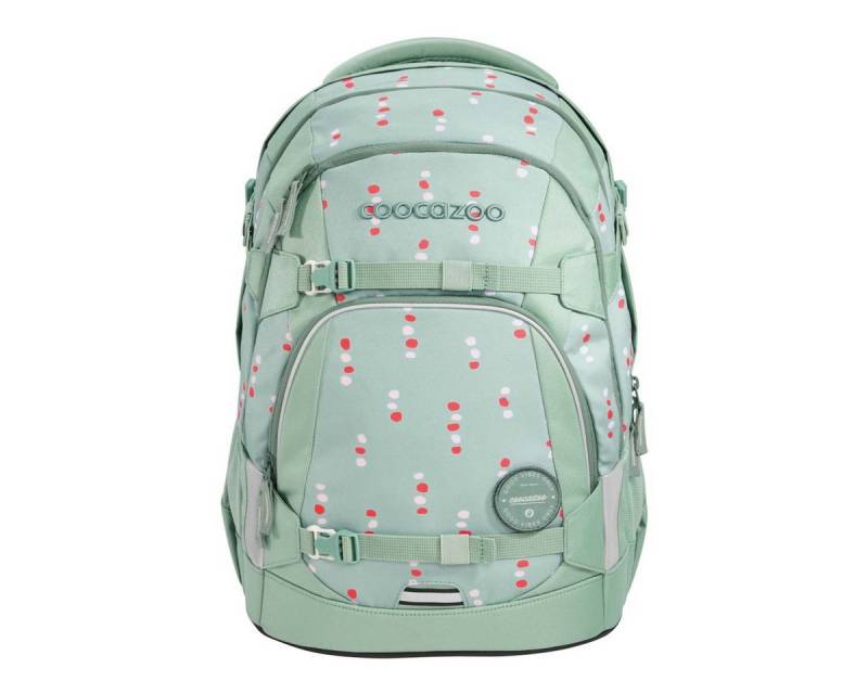 coocazoo Schulranzen Schulrucksack MATE Dancing Dots (1 Stück), ergonomisch, Körpergröße: 135 - 180 cm, Easy-Grow-System von coocazoo