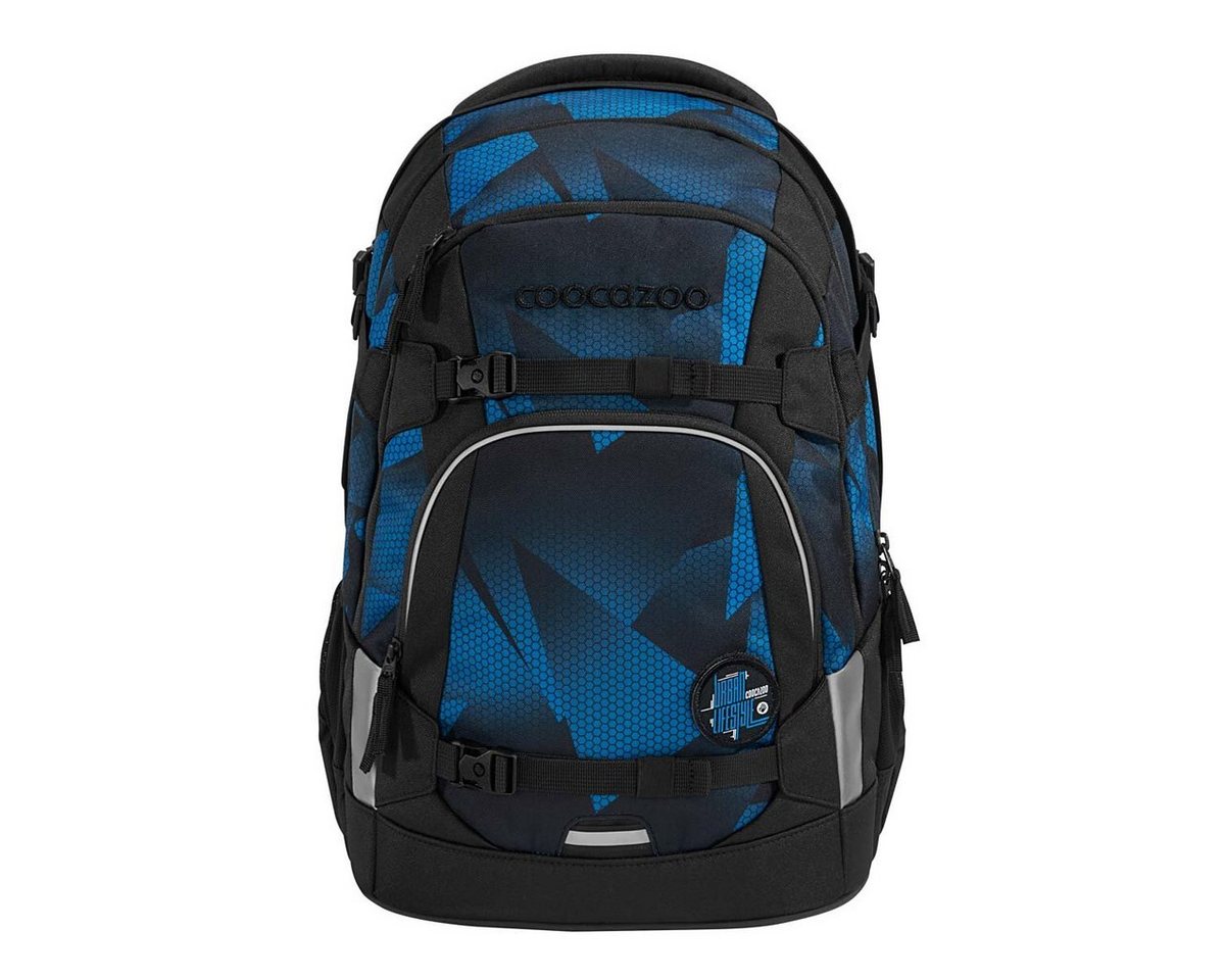 coocazoo Schulranzen Schulrucksack MATE Electric Ice (1 Stück), ergonomisch, Körpergröße: 135 - 180 cm, Easy-Grow-System von coocazoo