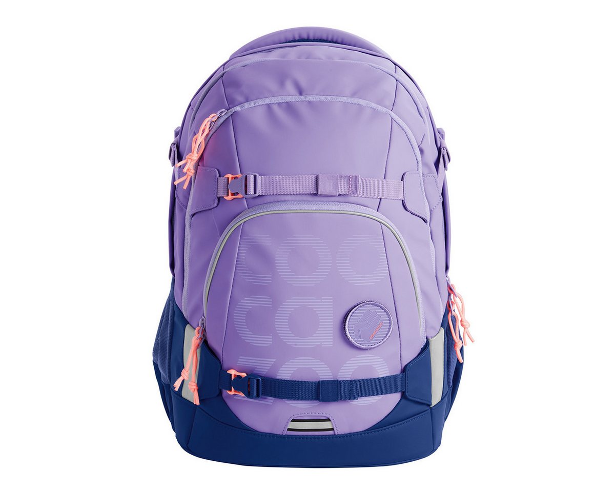 coocazoo Schulranzen Schulrucksack MATE Tarp Frosty Lilac (1 Stück), ergonomisch, Körpergröße: 135 - 180 cm, Easy-Grow-System von coocazoo