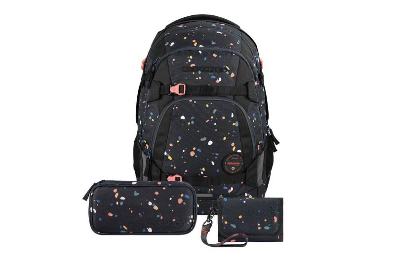 coocazoo Schulranzen Schulrucksack-Set MATE, Mäppchen Geldbörse (3-tlg) von coocazoo