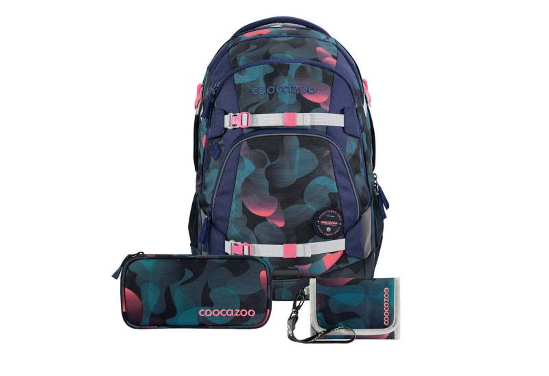 coocazoo Schulranzen Schulrucksack-Set MATE, Mäppchen Geldbörse (3-tlg) von coocazoo