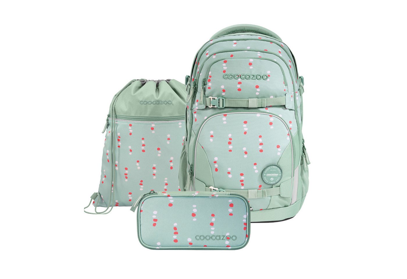coocazoo Schulranzen Schulrucksack-Set PORTER, Mäppchen Turnbeutel (3-tlg) von coocazoo