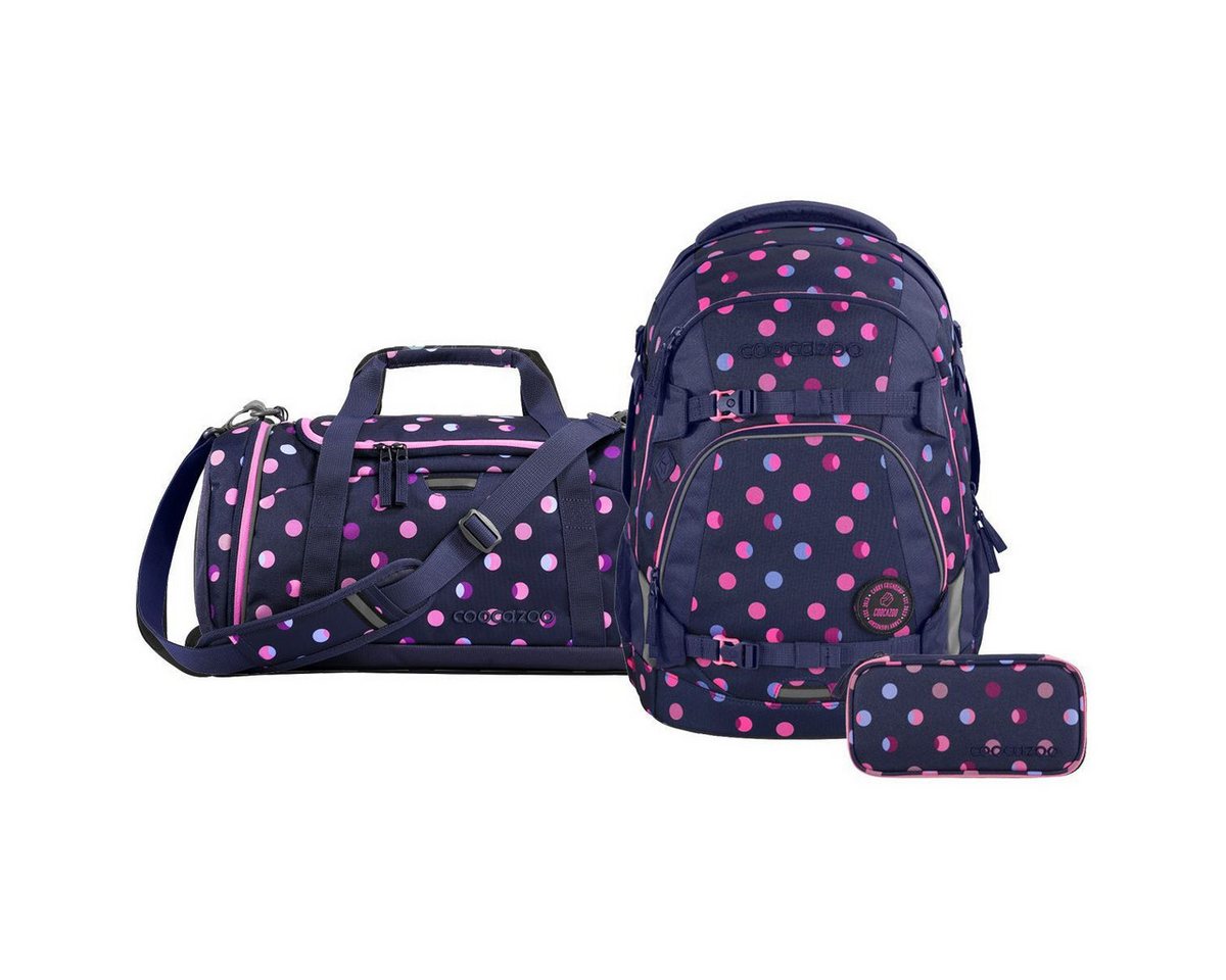 coocazoo Schulrucksack Mate (3tlg., inkl. Schlamperbox und Sporttasche) von coocazoo