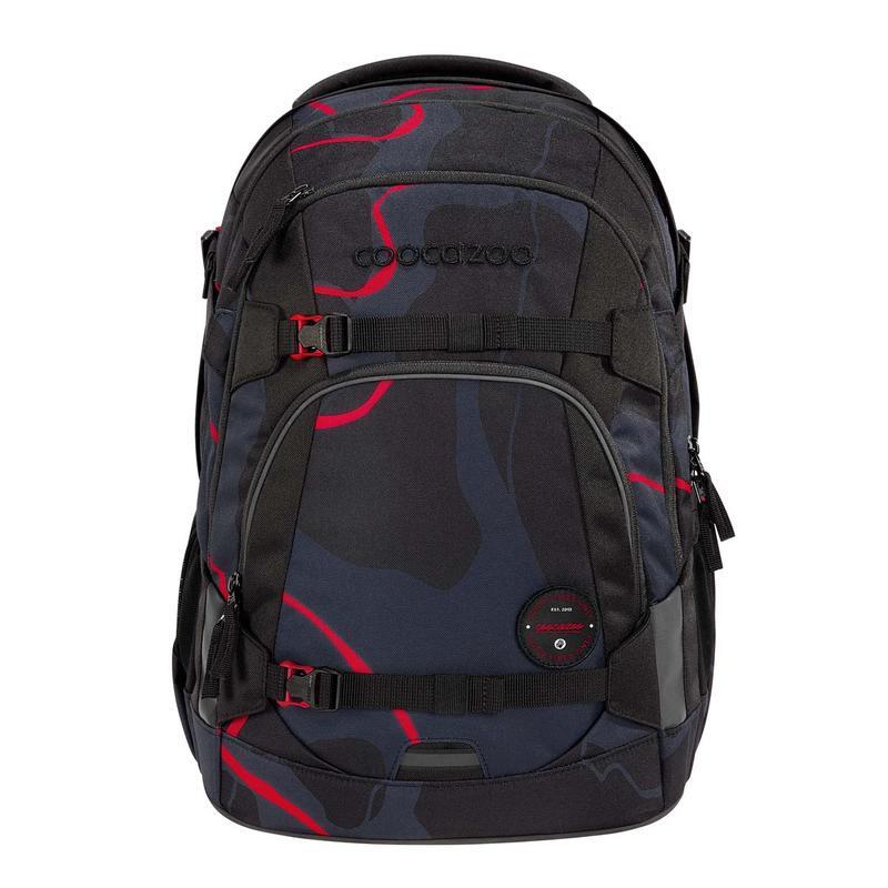 coocazoo - Schulrucksack Mate Lava Lines Rot von coocazoo