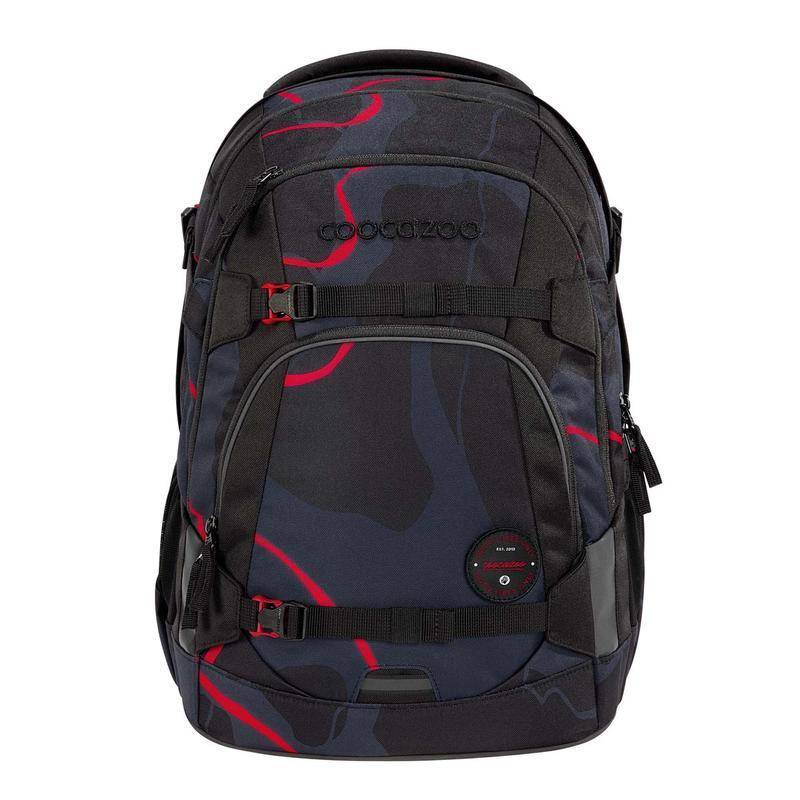 coocazoo - Schulrucksack Mate Lava Lines Rot von coocazoo