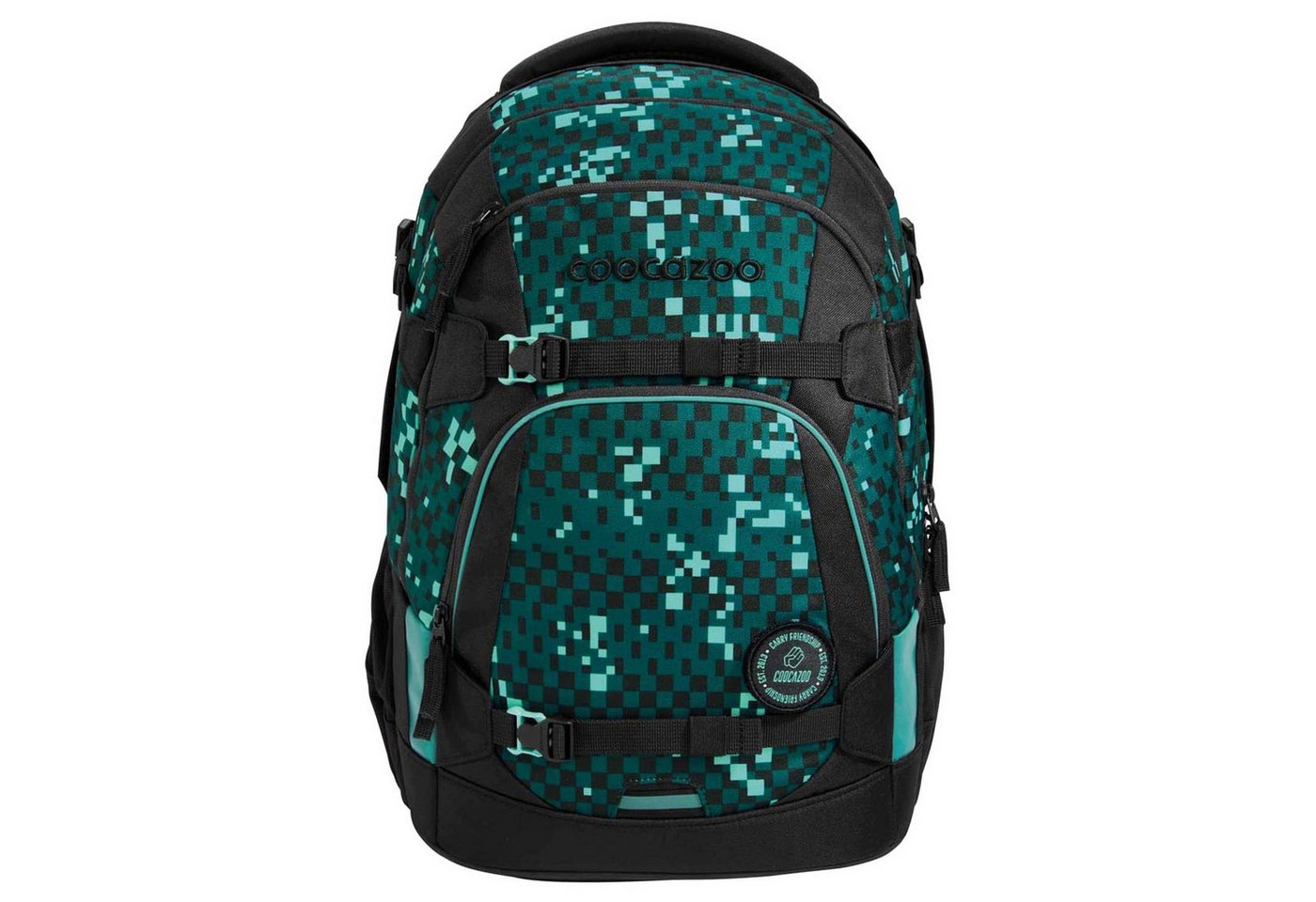 coocazoo Schulrucksack Mate - Schulrucksack 44 cm (pixel blox) von coocazoo