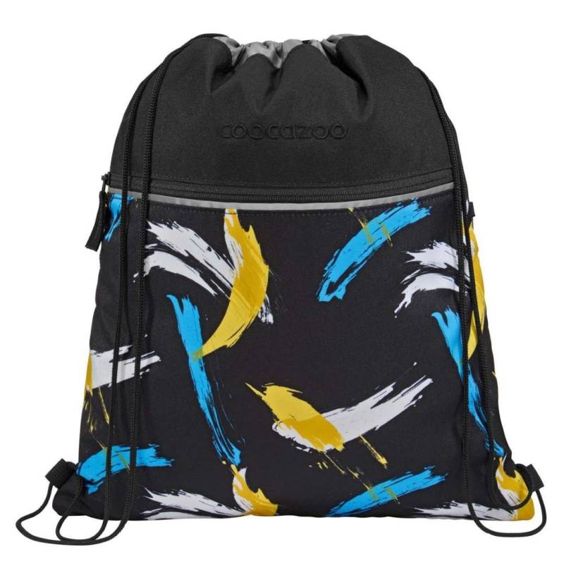 coocazoo - Turnbeutel, Crazy Artnight blau/schwarz von coocazoo