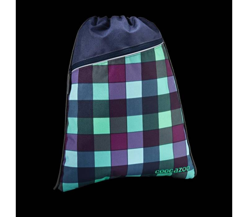 coocazoo Turnbeutel Coocazoo Turnbeutel-Rucksack, RocketPocket green purple district von coocazoo
