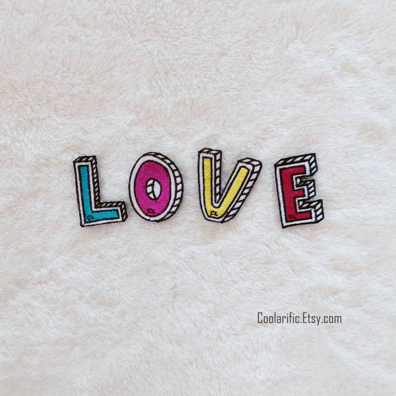 Alphabet-Aufkleber-Aufnäher A Bis Z-Buchstaben-Applikation von coolarific