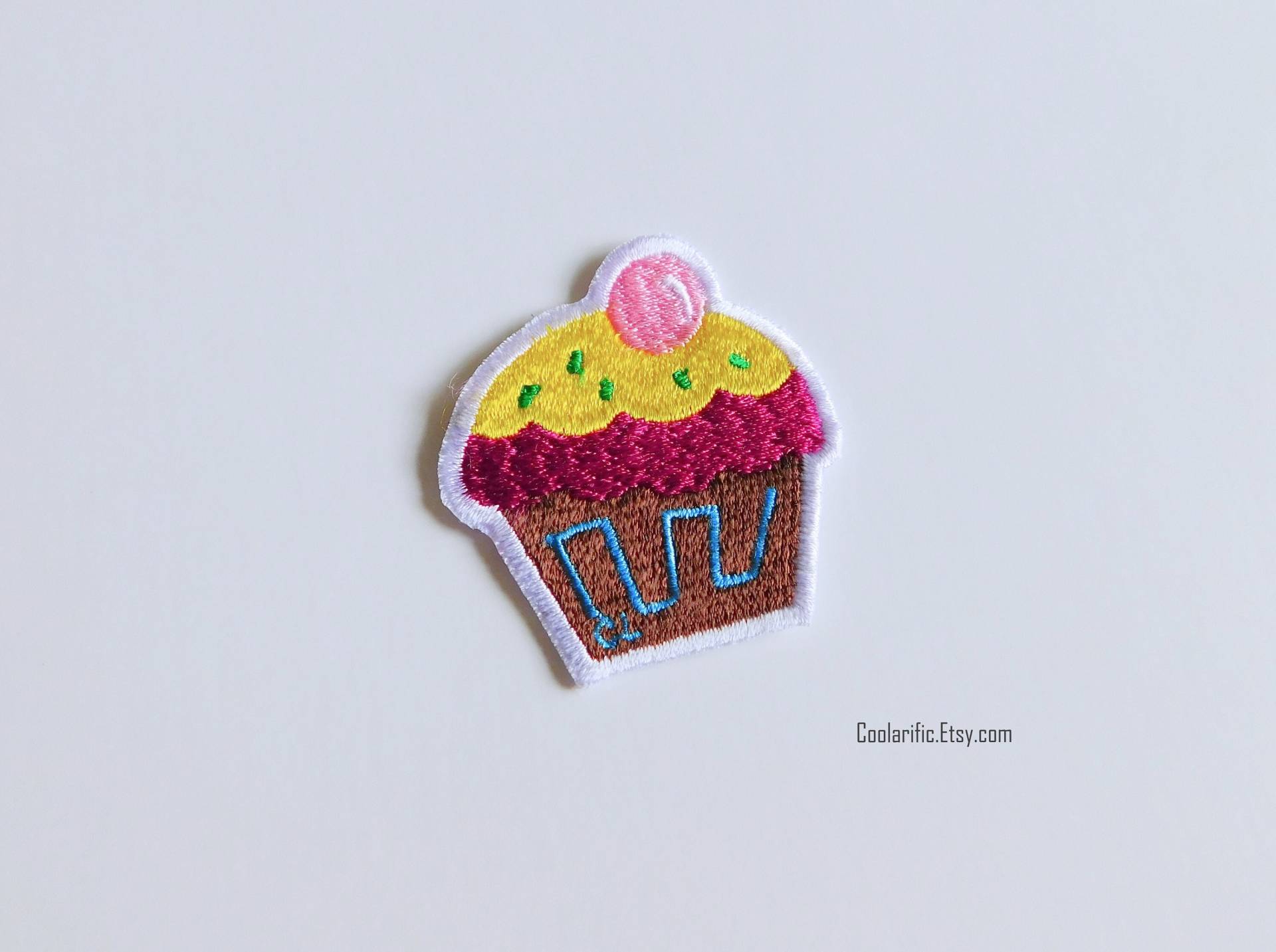 Cupcake Sticker Patch Gestickte Applikation Diy Dekor von coolarific