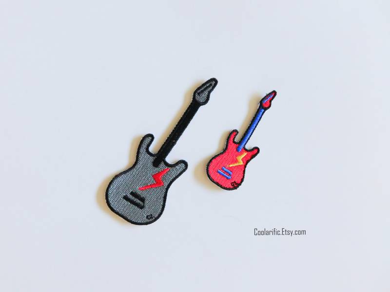 Gitarren Aufnäher Noten Aufnäher Zum Aufnähen von coolarific