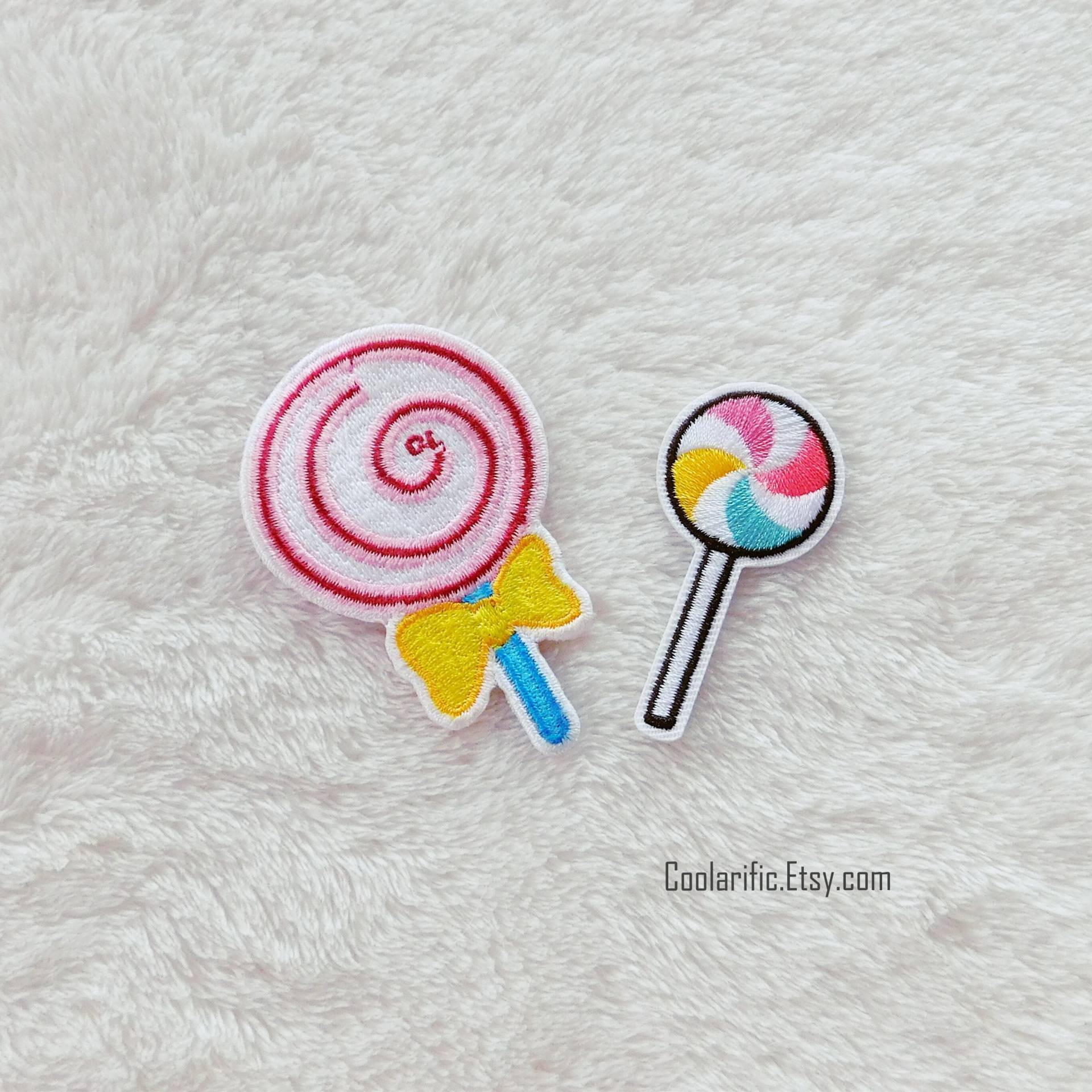 Lollipop Sticker Aufnäher Candy Patches Zum Aufnähen von coolarific