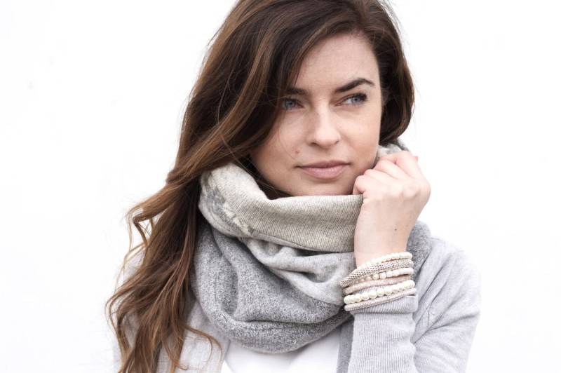 Schlauchschal Aus Upcycled Wolle in Jeder Farbe Coolawoola Nach Kundenwunsch von coolawoola