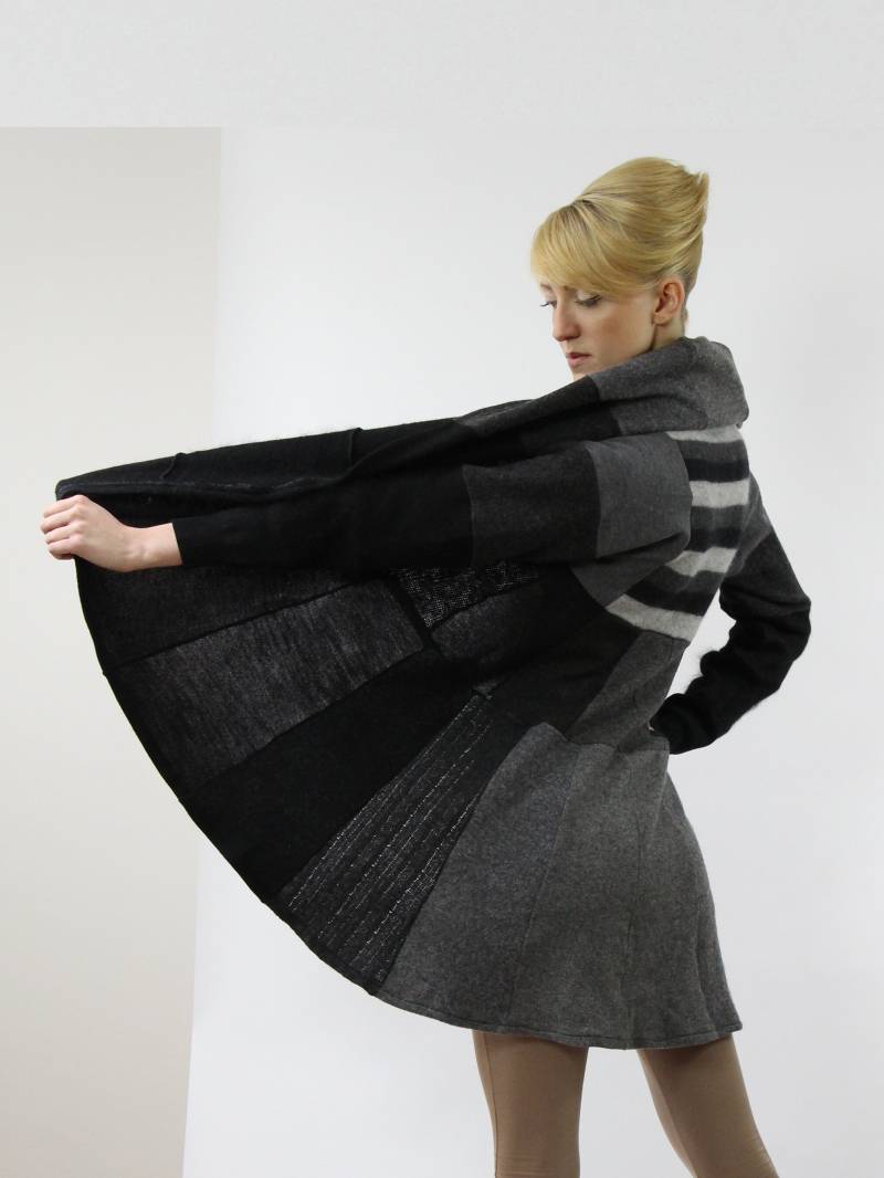 Schwarzer Coolawoola Kaschmirpullover Von Coolawoola von coolawoola