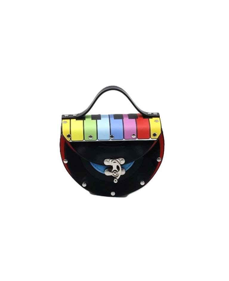 Lp - Tasche 45 Er Mit Klappe Regenbogen von coolberc