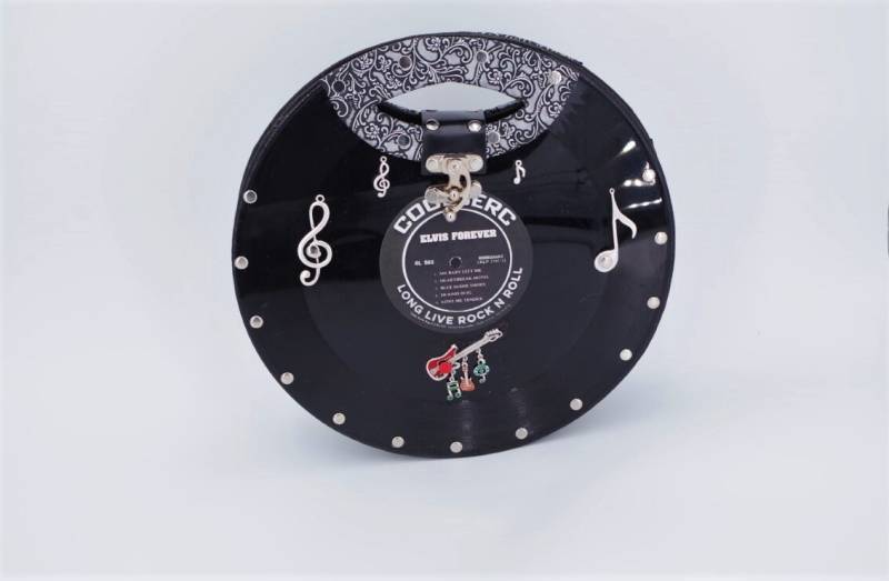Lp - Tasche Mit Dem Ovalen Handgriff Ornament Noten von coolberc