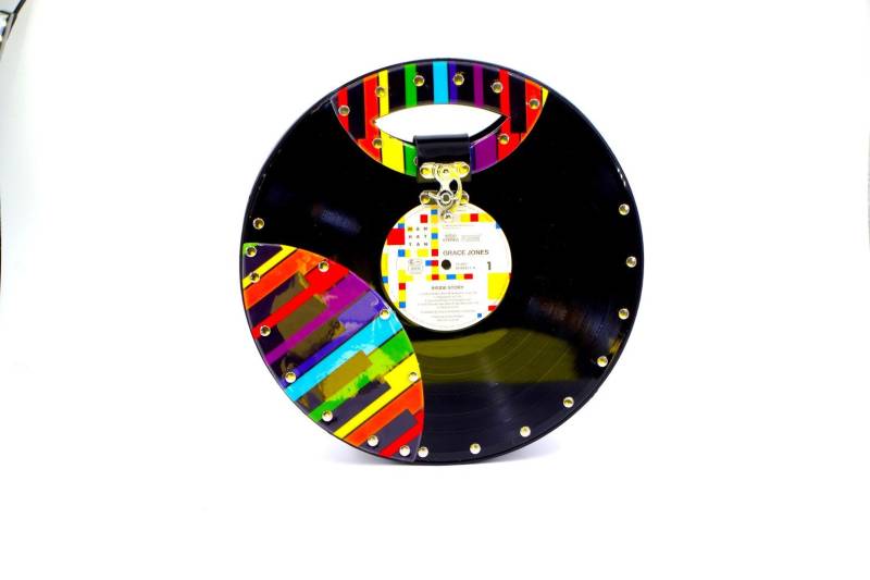 Lp - Tasche Mit Dem Ovalen Handgriff Regenbogen von coolberc