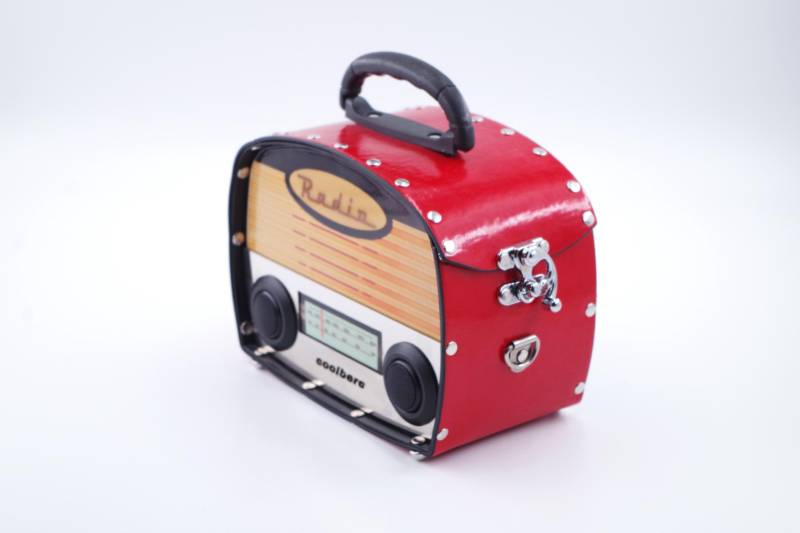 Radiotasche 30 Er Rot Mit Bluetooth Funktion von coolberc