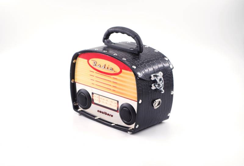 Radiotasche 30 Er Schwarz Mit Bluetooth Funktion von coolberc