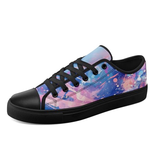 Stylische Canvas Sneakers für Damen & Herren - Trendiges Buntes Galaxie-Design, Bequeme Atmungsaktive Casual Fashion-Schuhe Stylische Canvas Sneakers für Damen & Herren - Trendiges Buntes Galaxie-Design, Bequeme Atmungsaktive Casual Fashion-Schuhe von coolcustomize