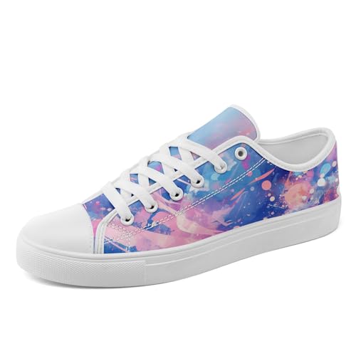 Stylische Canvas Sneakers für Damen & Herren - Trendiges Buntes Galaxie-Design, Bequeme Atmungsaktive Casual Fashion-Schuhe Stylische Canvas Sneakers für Damen & Herren - Trendiges Buntes Galaxie-Design, Bequeme Atmungsaktive Casual Fashion-Schuhe von coolcustomize