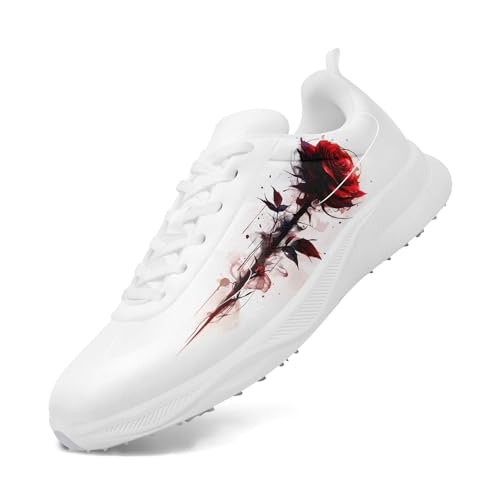 coolcustomize Künstlerische Spikeless Golfschuhe für Damen & Herren – Blumenmuster, Atmungsaktiv, Wasserdicht, Leichte Golftrainer für Golf & Freizeit coolcustomize Künstlerische Spikeless Golfschuhe für Damen & Herren – Blumenmuster, Atmungsaktiv, Wasserdicht, Leichte Golftrainer für Golf & Freizeit von coolcustomize