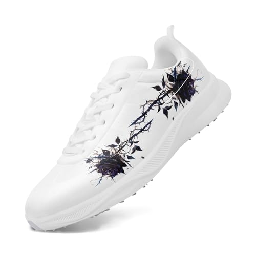 coolcustomize Künstlerische Spikeless Golfschuhe für Damen & Herren – Blumenmuster, Atmungsaktiv, Wasserdicht, Leichte Golftrainer für Golf & Freizeit coolcustomize Künstlerische Spikeless Golfschuhe für Damen & Herren – Blumenmuster, Atmungsaktiv, Wasserdicht, Leichte Golftrainer für Golf & Freizeit von coolcustomize