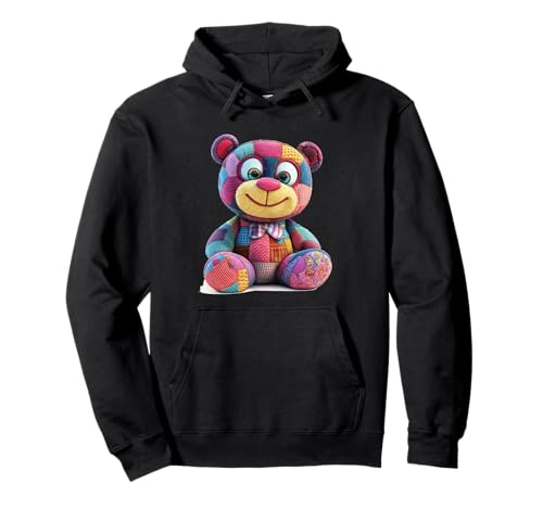 süßer Vintage Teddybär in Patchwork Style Klamotten Kids Pullover Hoodie süßer Vintage Teddybär in Patchwork Style Klamotten Kids Pullover Hoodie von coole Bären in fleckigen Werktags Ouftits