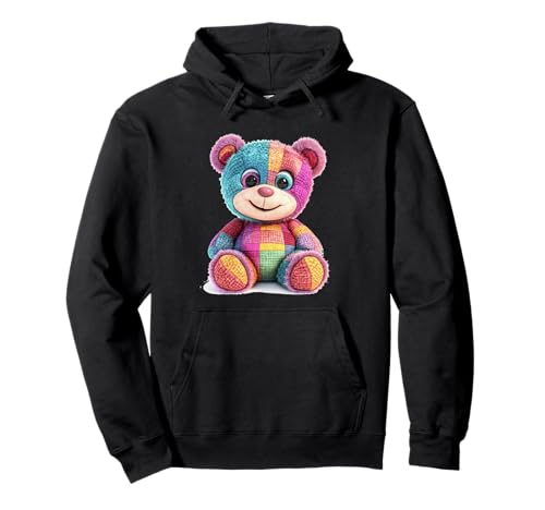 süßer Vintage Teddybär in Patchwork Style Klamotten Kids Pullover Hoodie süßer Vintage Teddybär in Patchwork Style Klamotten Kids Pullover Hoodie von coole Bären in fleckigen Werktags Ouftits