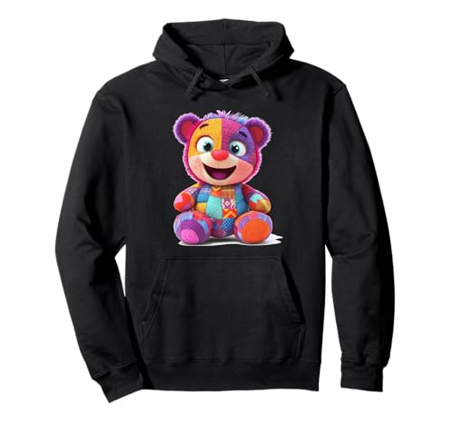 süßer Vintage Teddybär in Patchwork Style Klamotten Kids Pullover Hoodie süßer Vintage Teddybär in Patchwork Style Klamotten Kids Pullover Hoodie von coole Bären in fleckigen Werktags Ouftits