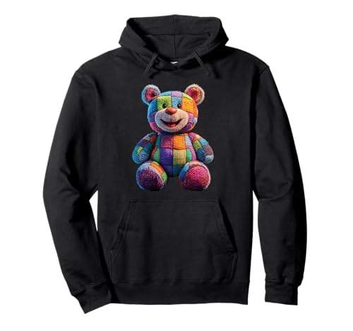 süßer Vintage Teddybär in Patchwork Style Klamotten Kids Pullover Hoodie süßer Vintage Teddybär in Patchwork Style Klamotten Kids Pullover Hoodie von coole Bären in fleckigen Werktags Ouftits