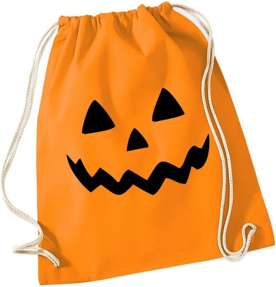 coole-fun-t-shirts Beuteltasche Halloween Beutel Tagetasche Turnbeutel zum Sammeln Süssigkeiten von coole-fun-t-shirts