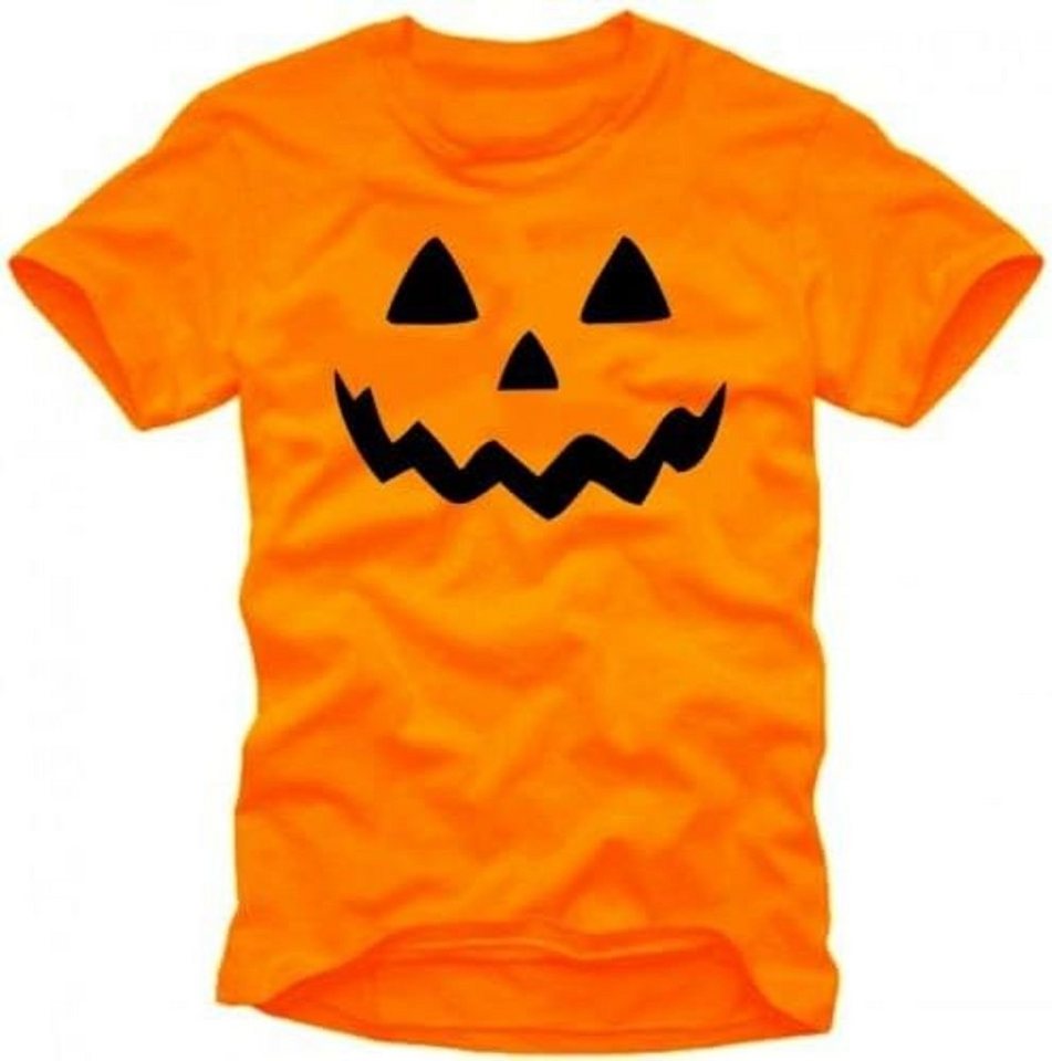 coole-fun-t-shirts Print-Shirt HALLOWEEN Damen, Herren, Kinder Familien T-Shirt orange S M L L XL XXL von coole-fun-t-shirts